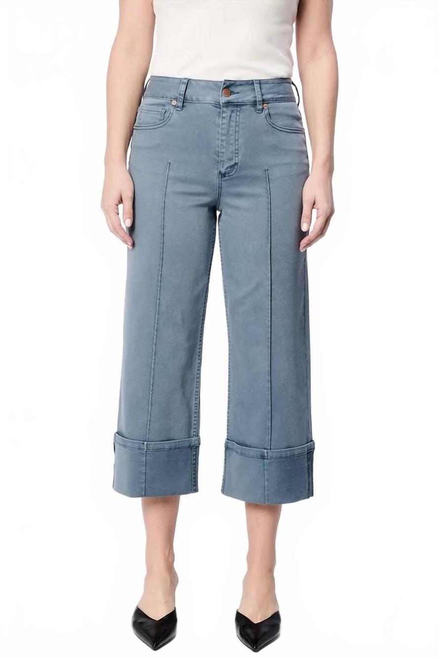 NEW DEAR JOHN DENIM holly straight leg jean in stormy weather